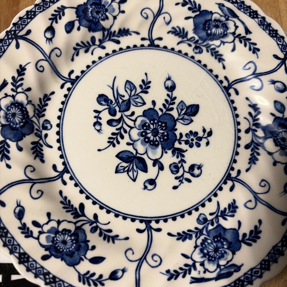 Johnson bros indies saucers of 3